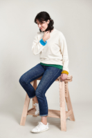 COLOURFUL CUFFS organic unisex sweatshirt