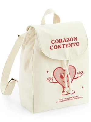 Corazón Contento Organic Backpack