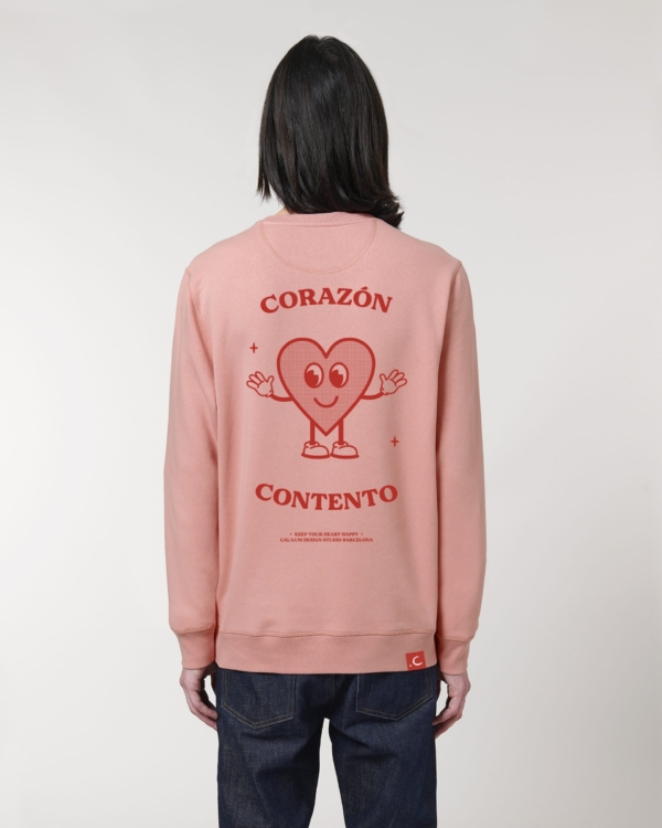 Corazón Contento Organic Unisex Sweatshirt