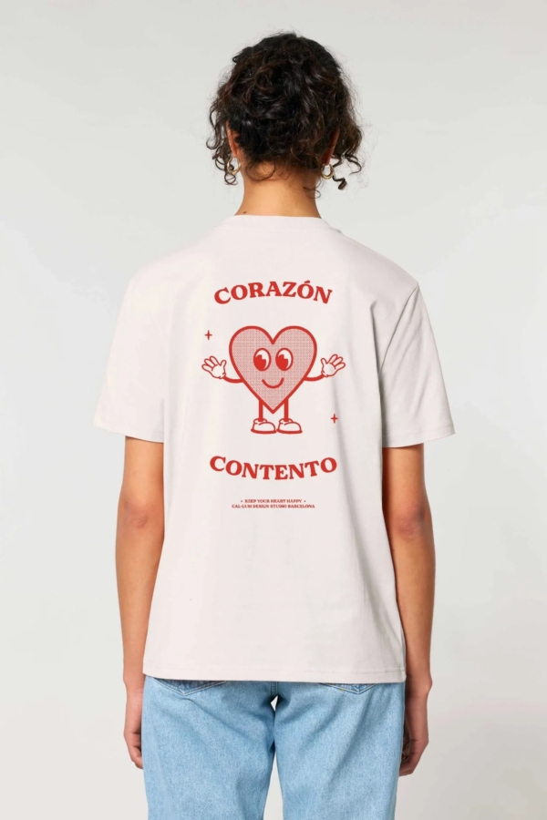 Corazón Contento Organic Unisex T-Shirt