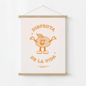 DISFRUTA Art Print