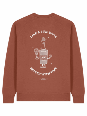 Fine Wine Organic Unisex Sweatshirt