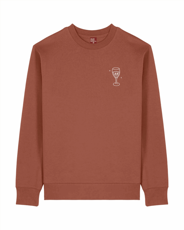 Fine Wine Organic Unisex Sweatshirt