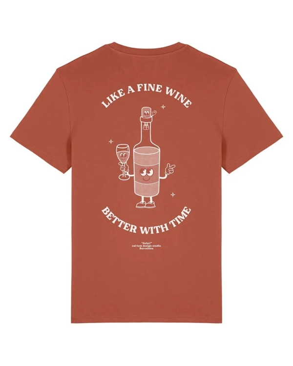 Fine Wine Organic Unisex T-Shirt
