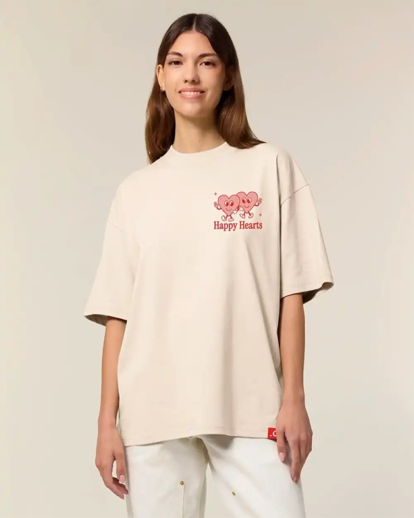 Happy Heart Oversize T-Shirt