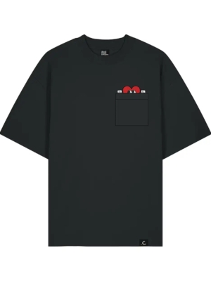 Heart in Pocket Oversize T-Shirt