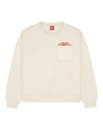 Heart Pocket Organic Cropped Sweatshirt