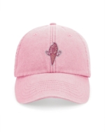 Ice Cream Vintage Pink Cap