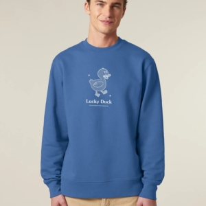 Lucky Duck Organic Unisex Sweatshirt
