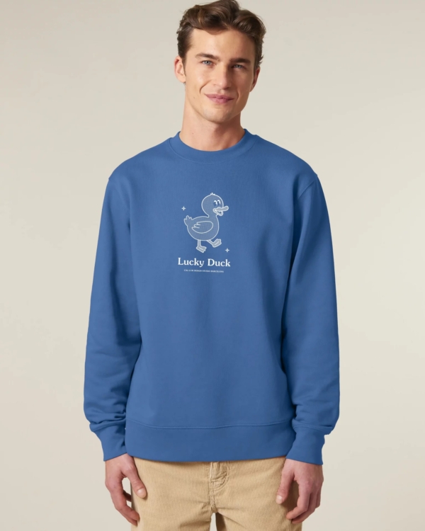 Lucky Duck Organic Unisex Sweatshirt