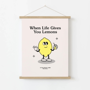 Make Lemonade Art Print