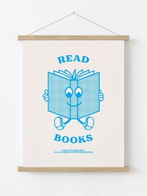 Read Books Art Print