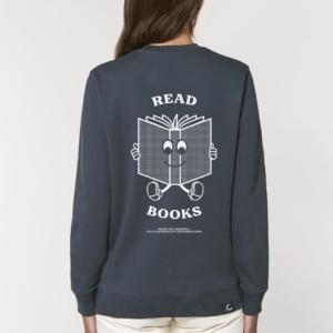 Read Books Organic Unisex Sweatshirt
