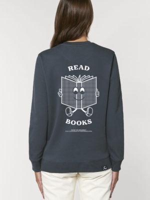 Read Books Organic Unisex Sweatshirt