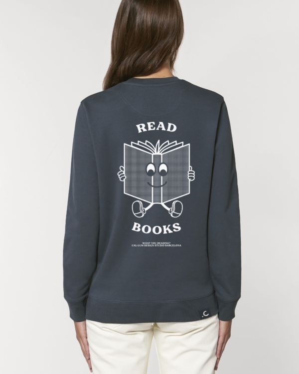 Read Books Organic Unisex Sweatshirt