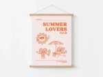 Summer Lovers Art Print