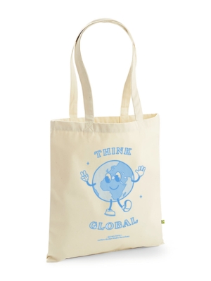 Think Global Organic Tote Bag