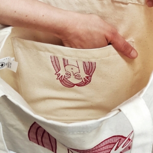 Tiny Peek Organic Tote Bag