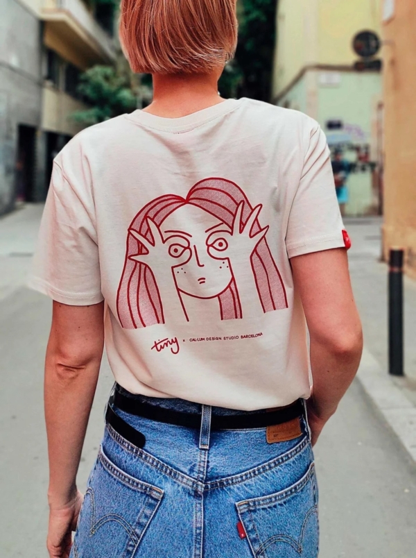 Tiny Peek Organic Unisex T-Shirt