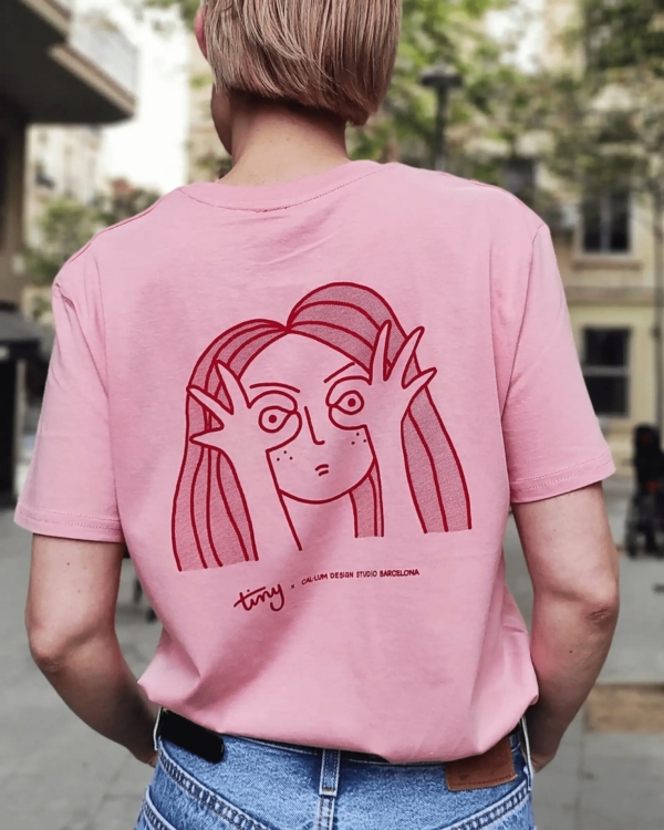 Tiny Peek Organic Unisex T-Shirt