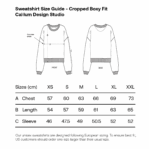 Heart Pocket Organic Cropped Sweatshirt