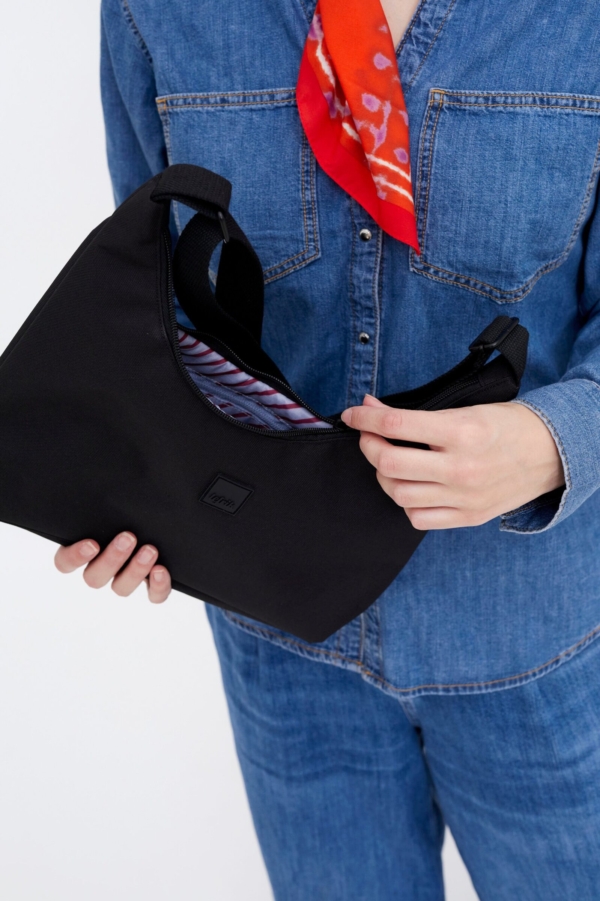 Bolso Bico Stripes Black