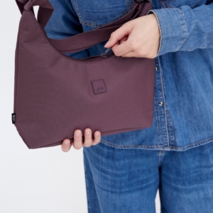 Bolso Bico Stripes Maroon