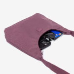 Bolso Bico Stripes Maroon