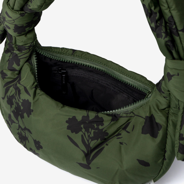 Bolso Biwa Micro Floral Green