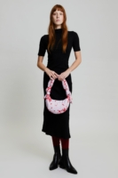 Bolso Biwa Micro Floral Pink