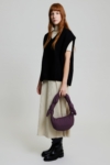 Bolso Biwa Micro Plum