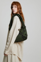 Bolsa Biwa Mini Floral Green