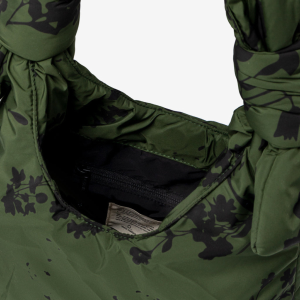 Bolsa Biwa Mini Floral Green