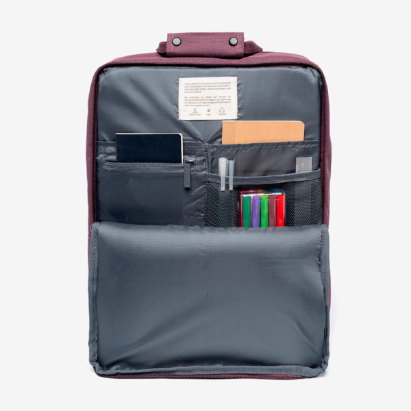 Mochila Daily 15" Stripes Maroon