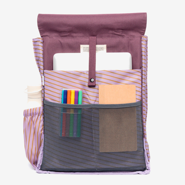 Mochila Handy Stripes Maroon