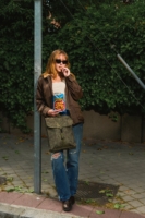 Mochila Handy Mini Printed Cheetah