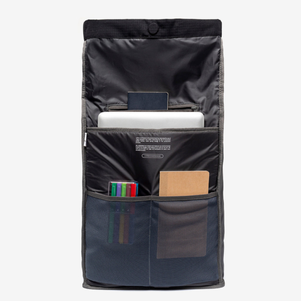 Mochila Lars Roll Black Lime Vandra