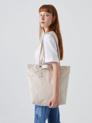 Raw Tote Bag Ecru