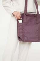Bolso Raw Tote Maroon