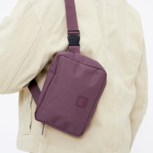 Riñonera Reef Stripes Maroon