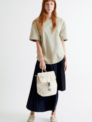 Mochila Kaut Mini Ecru