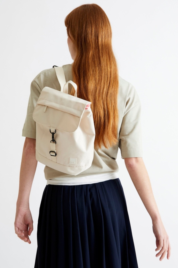 Mochila Kaut Mini Ecru