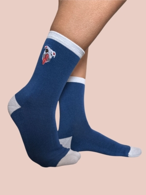 Doggie Calcetines Azul