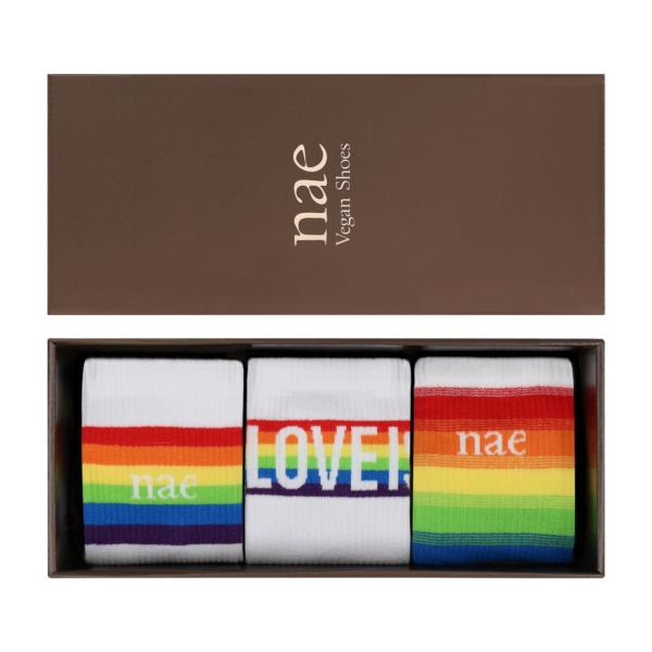 Pack3 Love is Love – Calcetines Pride de Algodón Orgánico