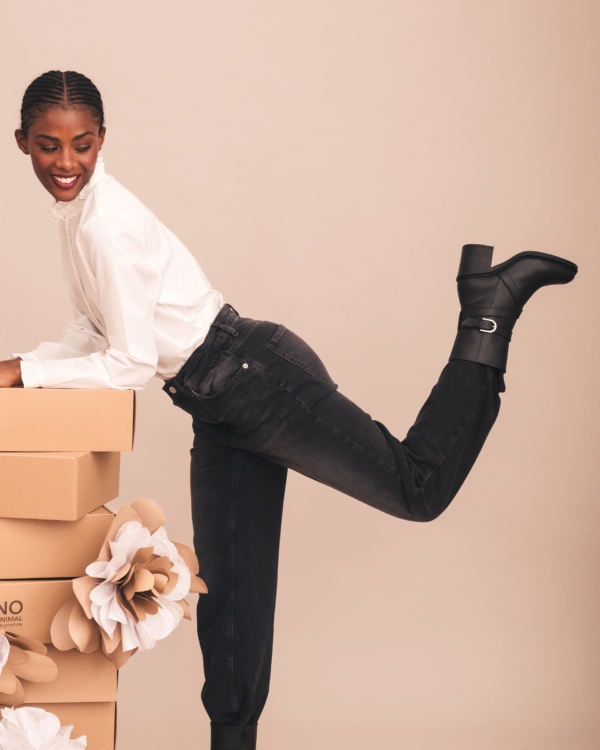 Tulai Botas Veganas con Tacón