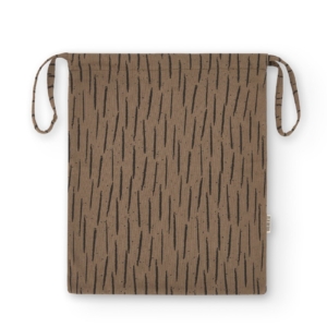 Bolsa algodón orgánico marron corteza