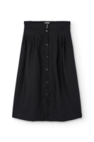 Falda Bernadette de Lino negro