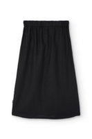 Falda Bernadette de Lino negro