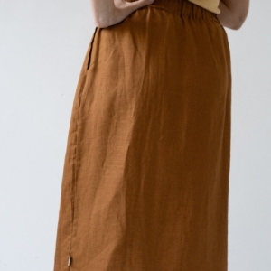 tiralahilacha-bernadette-terracotta-linen-skirt-2