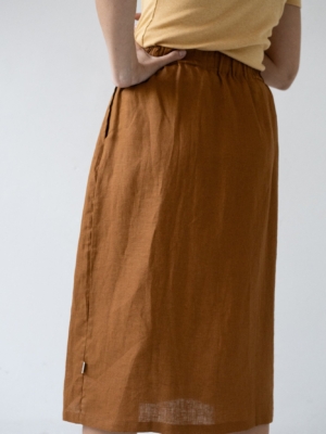 tiralahilacha-bernadette-terracotta-linen-skirt-2